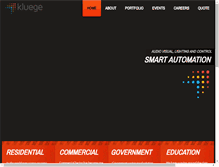 Tablet Screenshot of kluege.com